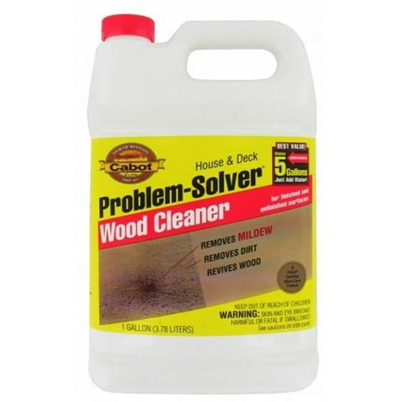 Valspar Brand 1 Gallon Problem-Solver Wood Cleaner 140-8002 GL - Pack of 4