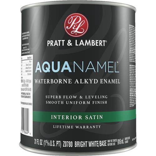 Valspar Cabinet Door & Trim Waterborne Alkyd Interior/Exterior Enamel INT S/G WHITE, Each