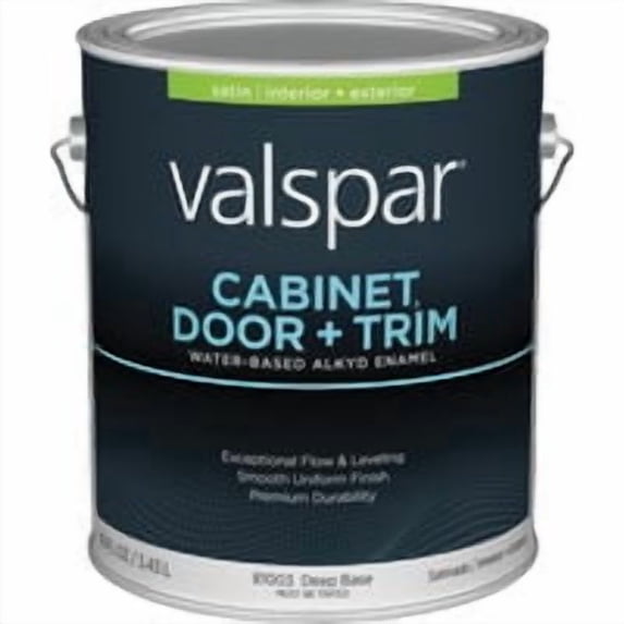 Library Exterior Common Valspar Cabinet, Door & Trim Waterborne Alkyd Interior/Exterior Enamel ...