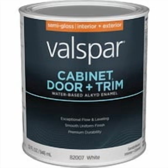 Library Exterior Common Valspar Cabinet, Door & Trim Waterborne Alkyd Interior/Exterior Enamel ...