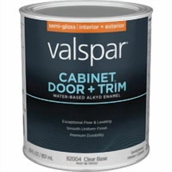 Library Exterior Common Valspar Cabinet, Door & Trim Waterborne Alkyd Interior/Exterior Enamel ...