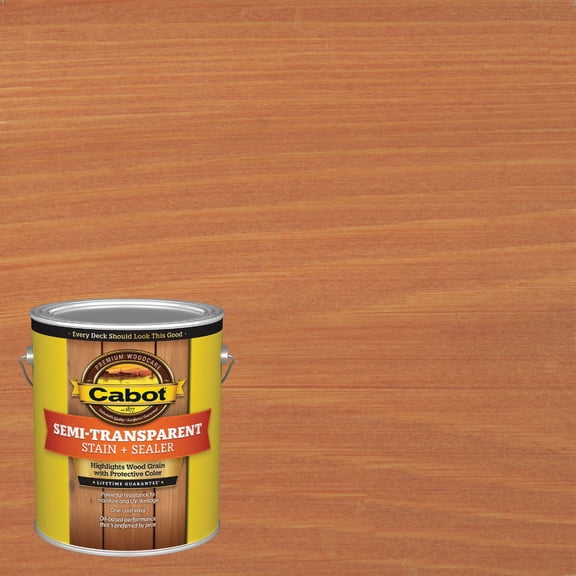 Valspar/Cabot Inc. Cabot Semi-Transparent Deck & Siding Exterior Stain & Sealer - Single Pack