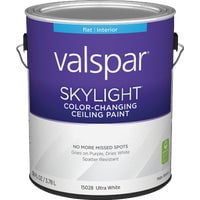 Valspar Color Changing Latex Flat Ceiling Paint - Pack of 3