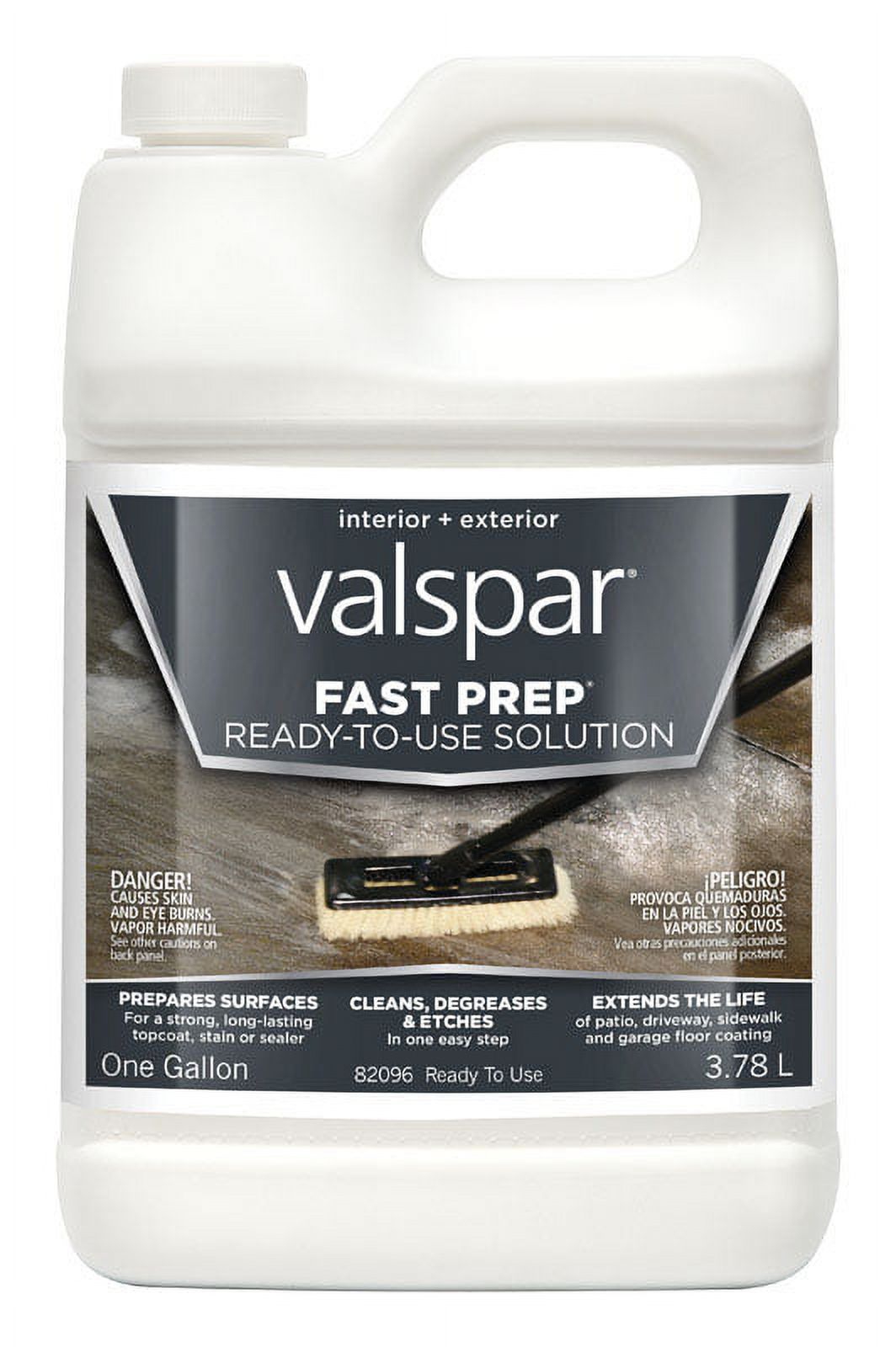 Valspar Fast Prep Transparent Concrete Etching Stain 1 gal