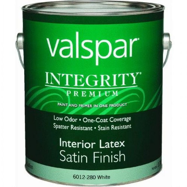 Valspar Integrity Latex Paint And Primer Satin Interior Wall Paint