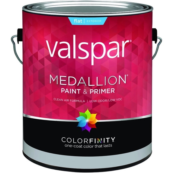 Library Exterior Common Valspar Latex Paint 45515 - Satin Finish - Black — Interior & Exterior ...