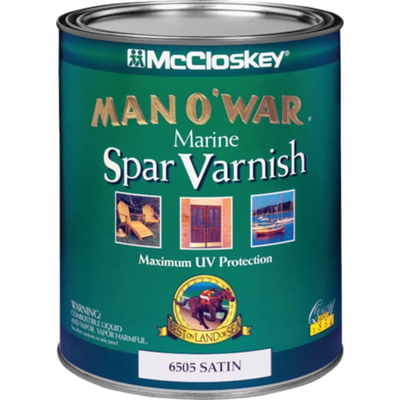Valspar McCloskey Man O'War VOC Spar Interior & Exterior Varnish - Single Pack