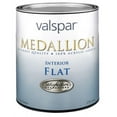 thumbnail image 1 of Valspar Medallion 100% Acrylic Paint & Primer Flat Interior Wall Paint, Clear Base, 1 Qt., 1 of 2