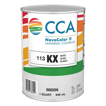 Valspar NovoColor II Paint Colorant, White, 1 Qt. 076.008800N.005