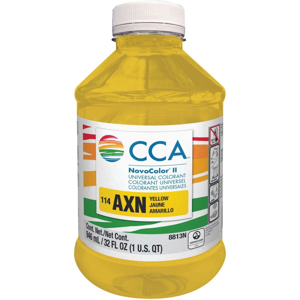 Valspar NovoColor II Paint Colorant, Yellow, 1 Qt. 076.008813N.005