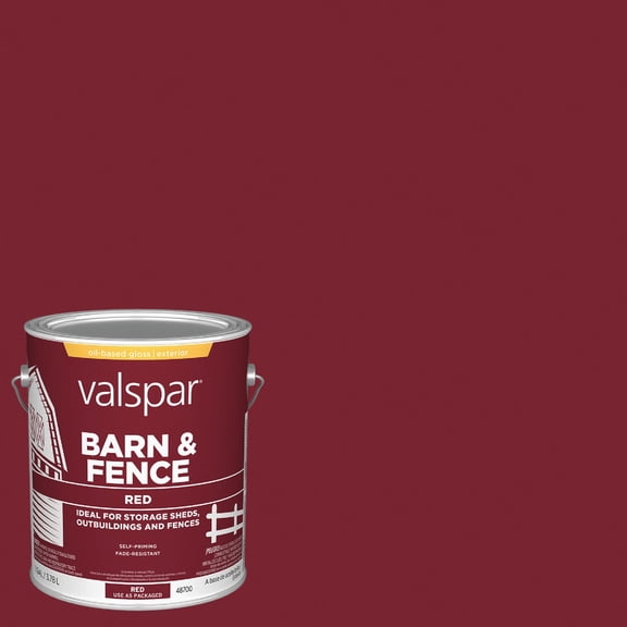 Valspar Oil Paint & Primer In One Low Sheen Barn & Fence Paint - Pack of 2