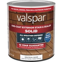 Valspar One-Coat Solid Deck Stain - Pack of 2