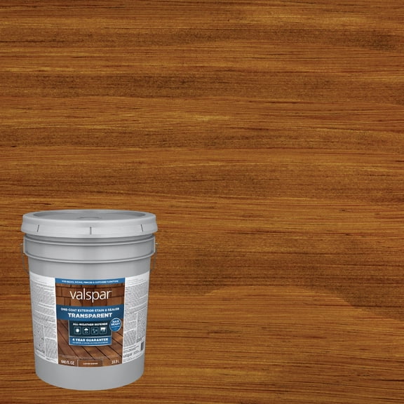 Valspar One-Coat Transparent Deck Stain - Single Pack