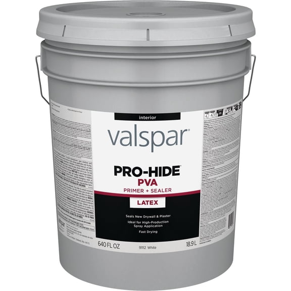 Valspar Pro-Hide Contractor Grade PVA Wall Interior Primer & Sealer - Pack of 4