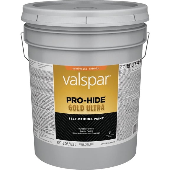Valspar Pro-Hide Gold Ultra Latex Exterior House Paint - Pack of 8