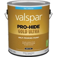 Valspar Pro-Hide Gold Ultra Zero VOC Latex Flat Interior Wall Paint - Pack of 10