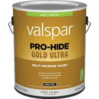 Valspar Pro-Hide Gold Ultra Zero VOC Latex Satin Interior Wall Paint