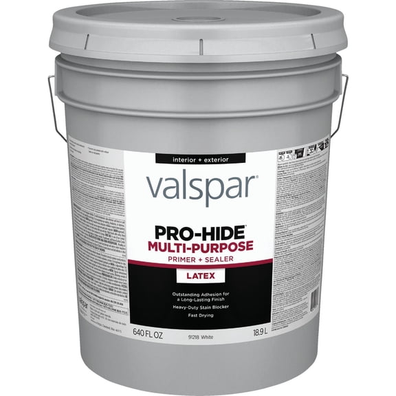 Valspar Pro-Hide Waterborne Interior/Exterior Stain Blocking Primer - Pack of 2