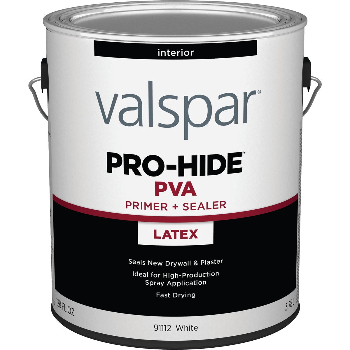 Valspar Contractor Grade PVA Wall Interior Primer — Interior & Exterior Use, Professional Finish