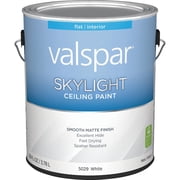 1 gal Valspar 15029 White Skylight Ceiling Paint, Matte