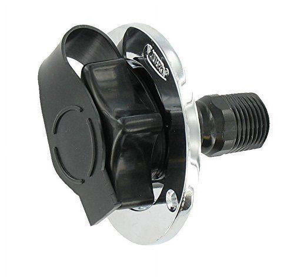Valterra 2-3/4" Flush Mount Chrome Water Inlet – City Water Fill Flange For RVs