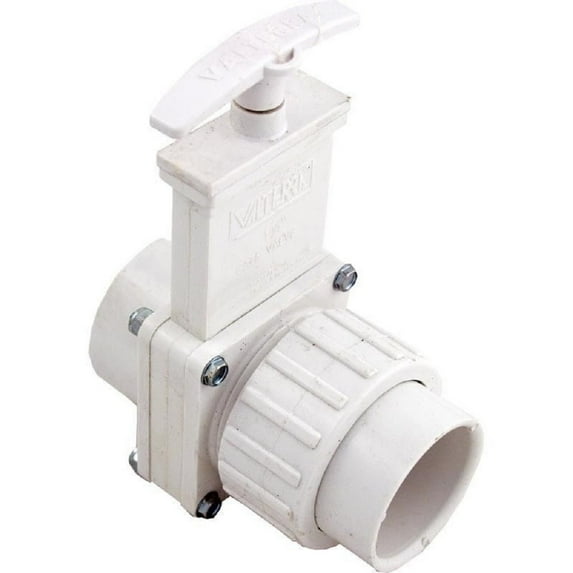 Valterra 6114 FBT Slide Spa Valve 1.5" Slip x Union Slip