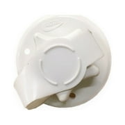 Valterra A01-0168BU White Plastic, Water Inlet Flange with Check Valve