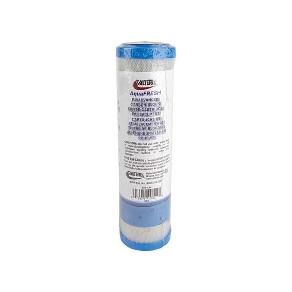 ADVANCED CARBON BLOCK FILTER EXTERIOR CARTRIDGE REPLACEMENT 10IN 6 EQUIVALENT