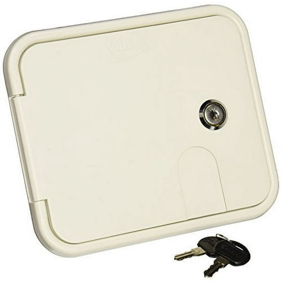 Valterra A01-2000 White Gravity/Brass City Inlet Hatch