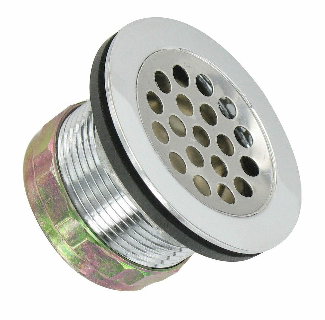 Stainless Steel RV Shower Drain with Evacuation Flange