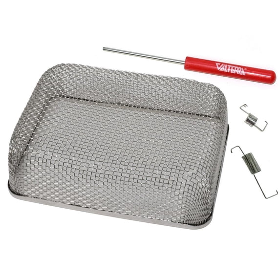 Valterra A10-1305VP Stainless Steel Mesh Cover Bug Screen for RV Furnace Vent & Includes Installation Tool & Fasteners