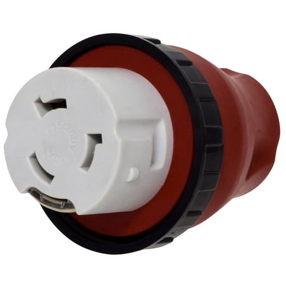 Valterra A10-1550Da Detachable 15A-50A Adapter Plug - Red