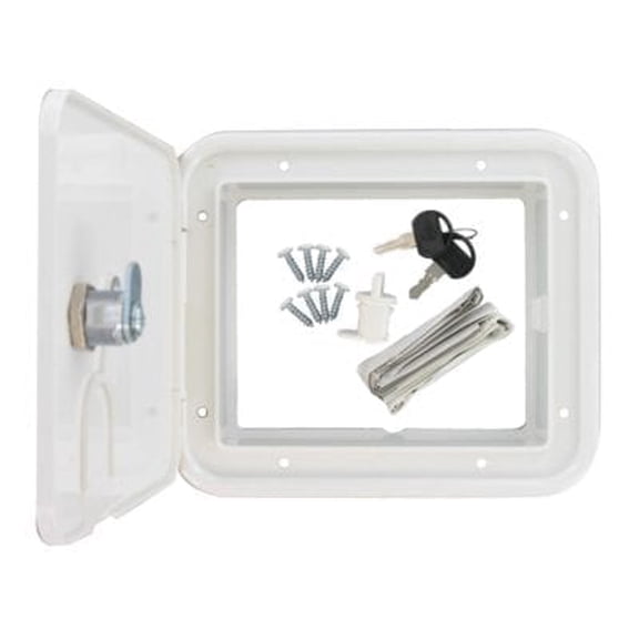 Valterra A10-2150VP Medium Square Cable Hatch - White