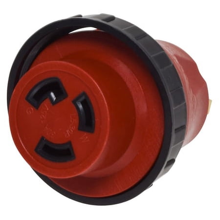 Valterra A10-3030DA Detachable 30A-30A Adapter Plug - Red
