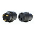 thumbnail image 1 of Valterra A10-3050A Mighty Cord Adapter Plug - 30AM to 50AF, Black (Bulk), 1 of 3