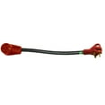 thumbnail image 1 of Valterra A10-3050F Mighty Cord 12" Adapter Cord w/Handle - 30AM to 50AF, Red, 1 of 3