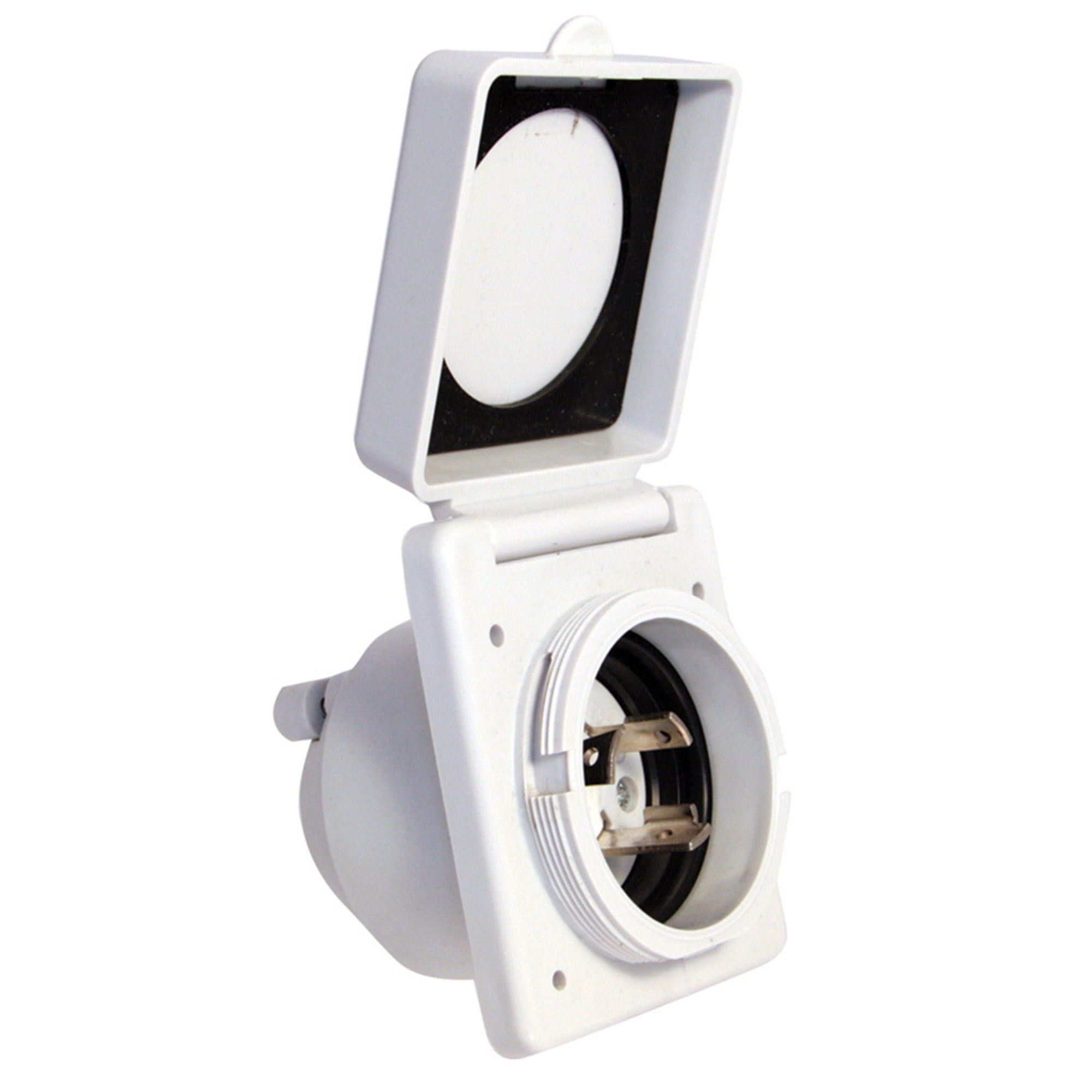 Valterra A10-30INVP 30 Amp Power Inlet - White