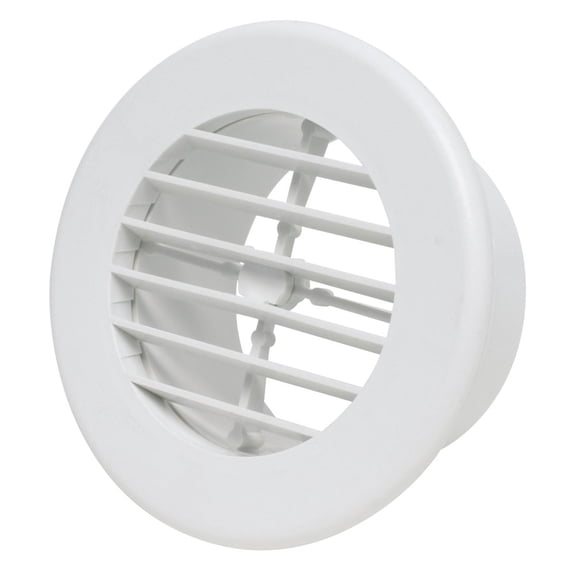 Baystate A10‑3345VP Heating and A/C Register 4 Inch interior diameter, 5-3/8 inch outside diamter