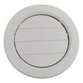 thumbnail image 1 of Valterra A10-3359VP Dampered Heating and A/C Register with 360° Rotation - 5-1/2" ID x 6-7/8" OD, Medium White, 1 of 3