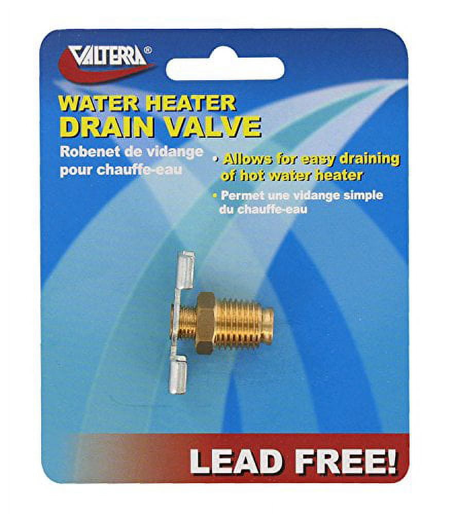 Valterra A10-4001VP 1/4" Water Heater Drain Valve