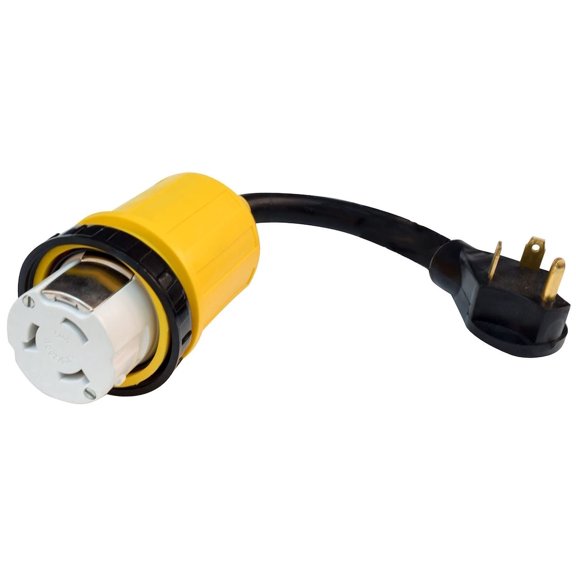 Valterra A103050dbk Rv Pigtail Adapter And Plug