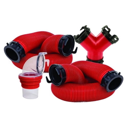 Valterra D04-0118 EZ Coupler 20 Ft Sewer Hose Kit