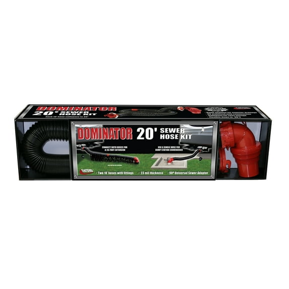 Valterra D04-0275 Dominator Sewer Hose Kit - 20'