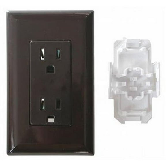 Valterra DG15BRVP Brown Receptacle