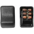 thumbnail image 1 of Valterra DG2E41VP Contour On/On Rocker Switch DPDT - Black, 1 of 1