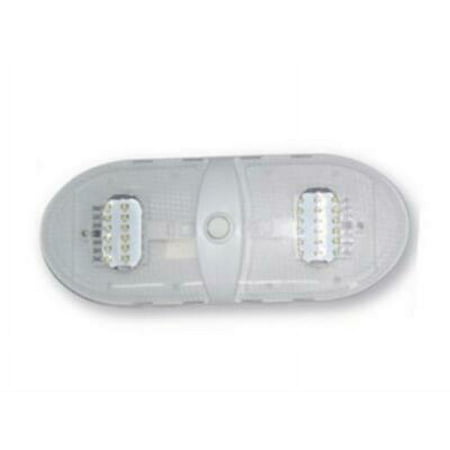 Valterra DG65430VP Slim Line Double Dome LED Light Daylight - 5500K