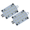 thumbnail image 1 of Diamond Group by Valterra Products Group by Valterra 906 and 921 LED Replacement Flat Bulb, Fully Dimmable, 165LUM, 3500K, 0.08A, 15W (2 Pack) - DG726011VP, 1 of 1