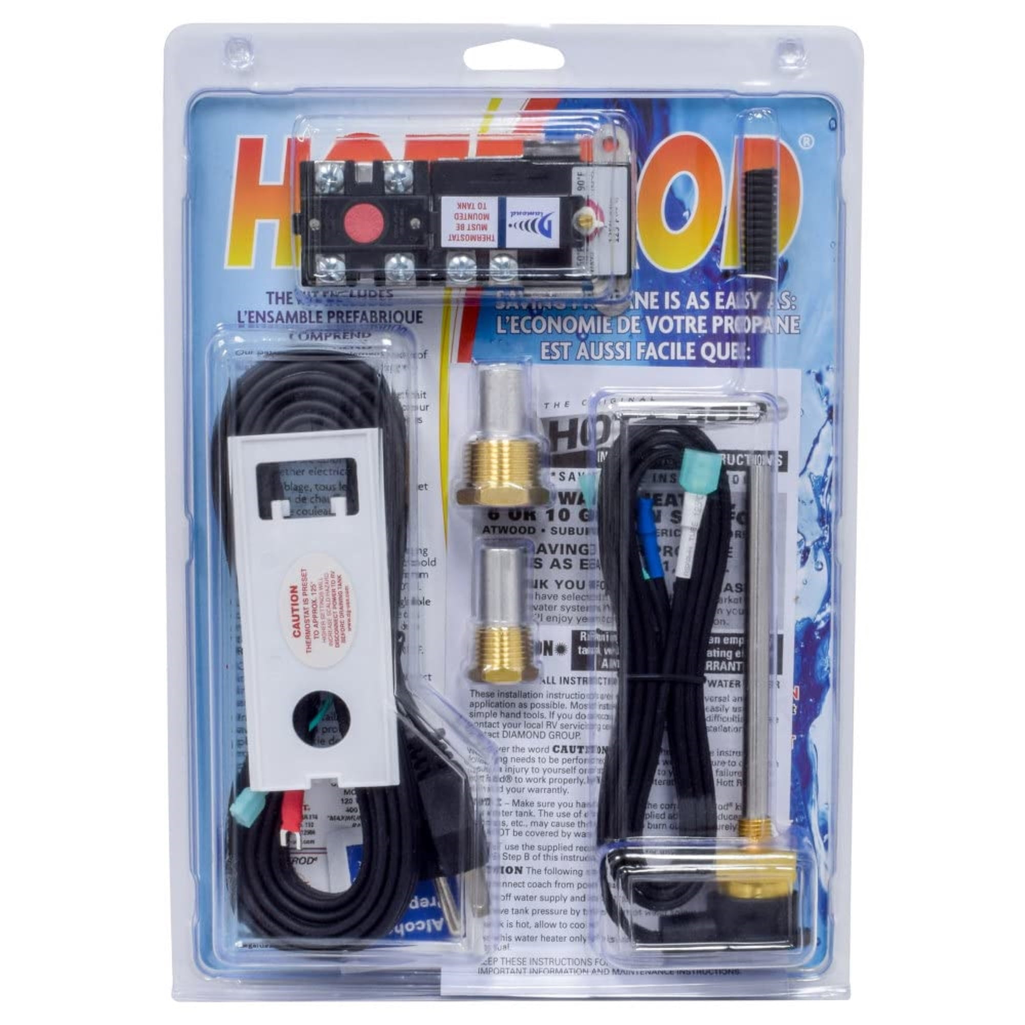 Diamond Group by Valterra DGR6VP Hott Rod Water Heater Conversion Kit - 6 Gallon