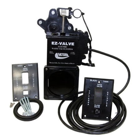 Valterra EZ Valve E1003VP Electric Waste Valve System, 3" Liquid Holding Tank Treatment RV Parts