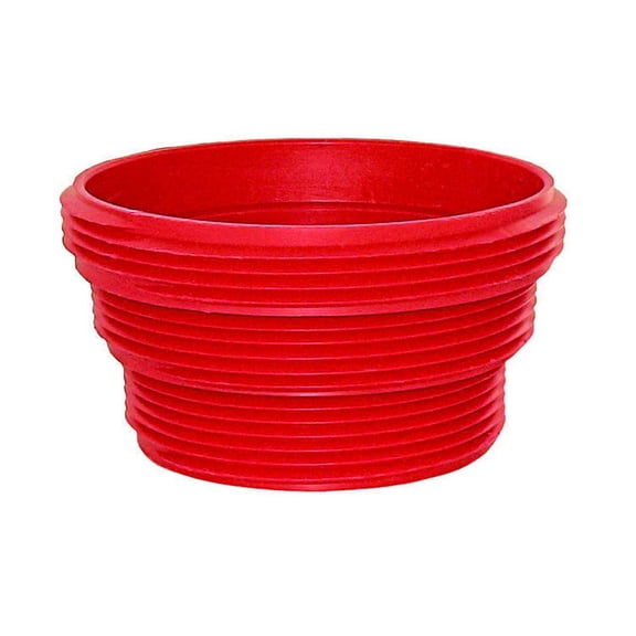 Valterra F02-3105 EZ Coupler - Sewer Thread Attachment, Red